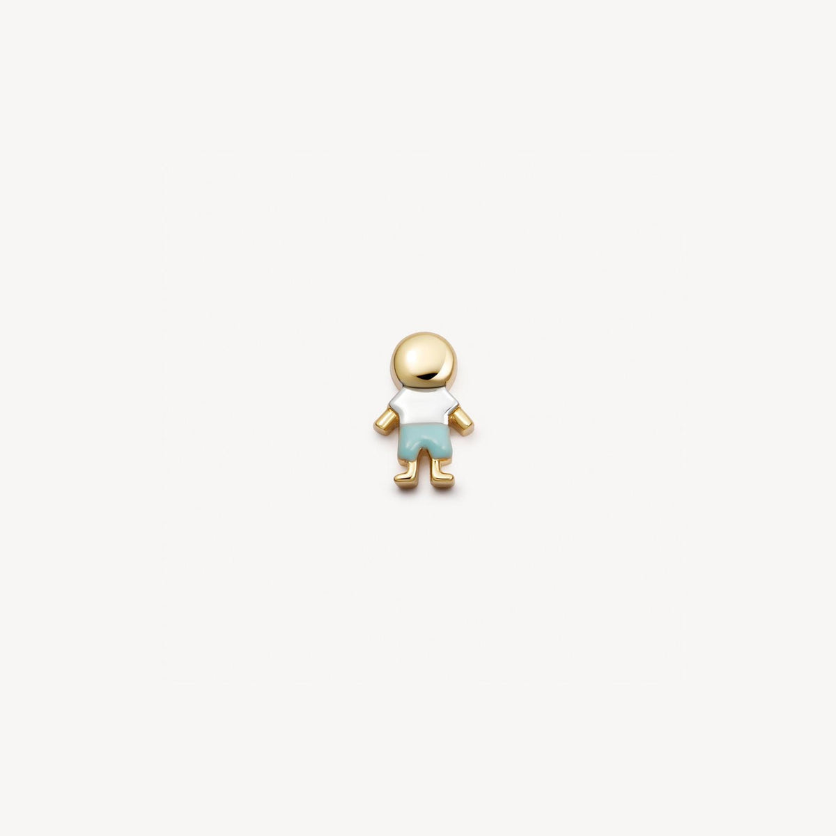 Boy Charm floating charm for a Remember locket by Coeur Ailleurs.