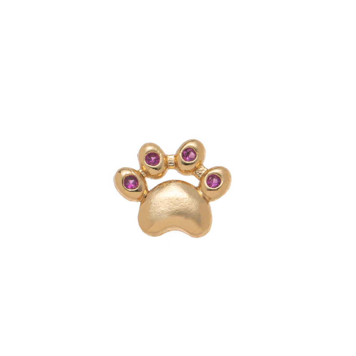 Cat Paw floating charm for a Remember locket by Coeur Ailleurs.