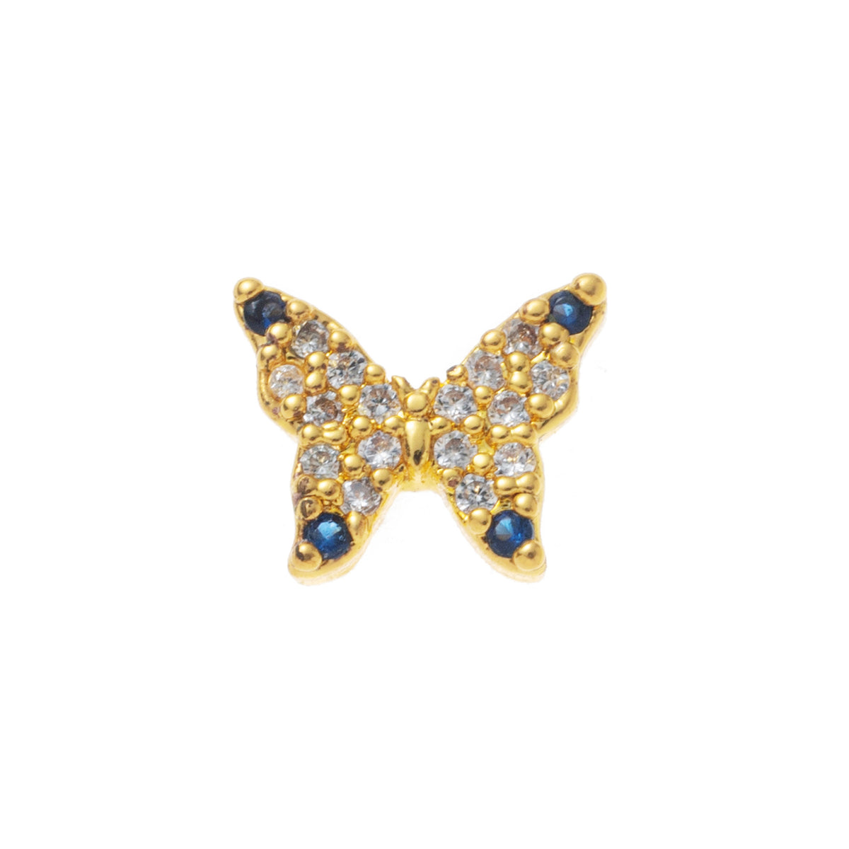 Crystal Butterfly floating charm for a Remember locket by Coeur Ailleurs.