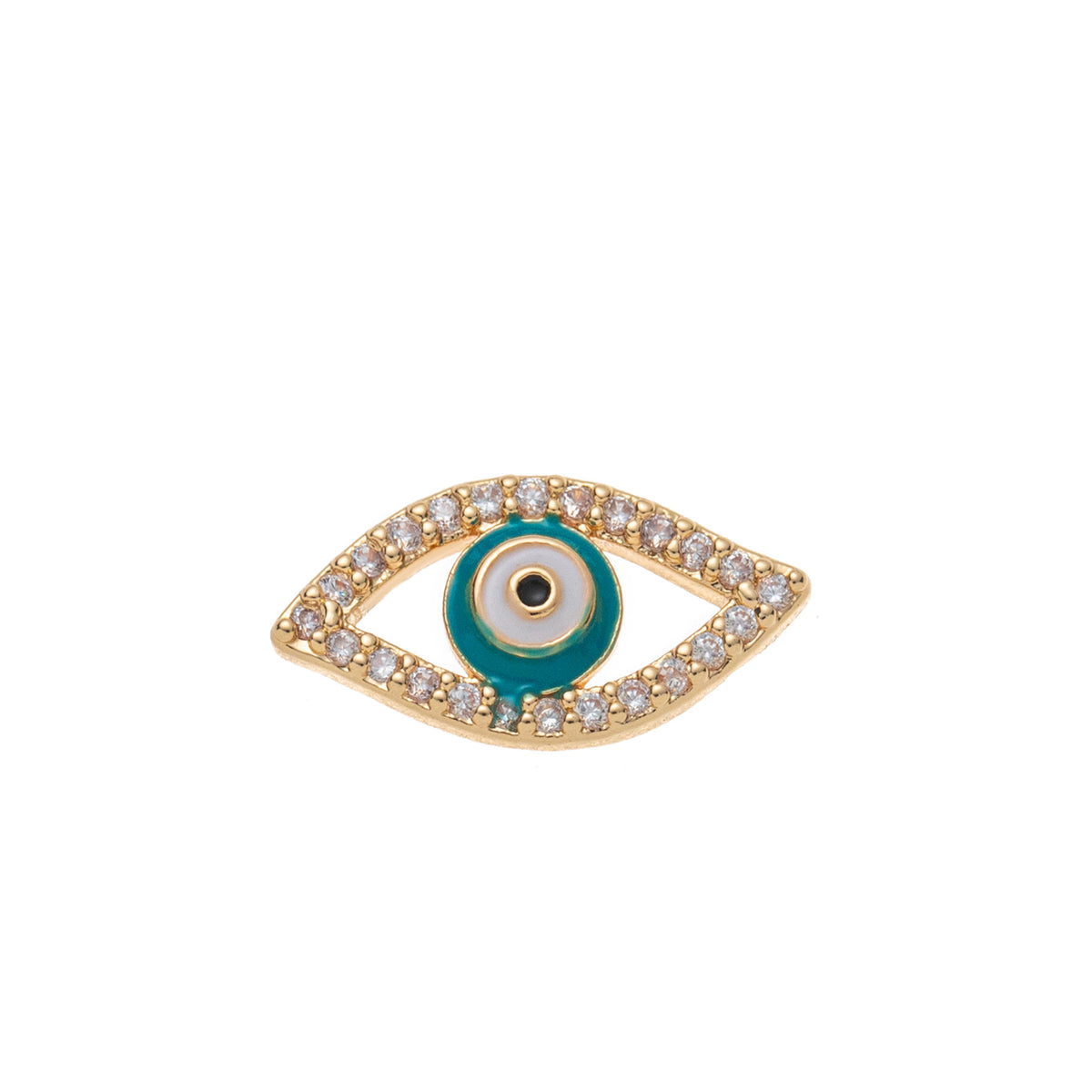 Crystal Eye floating charm for a Remember locket by Coeur Ailleurs.
