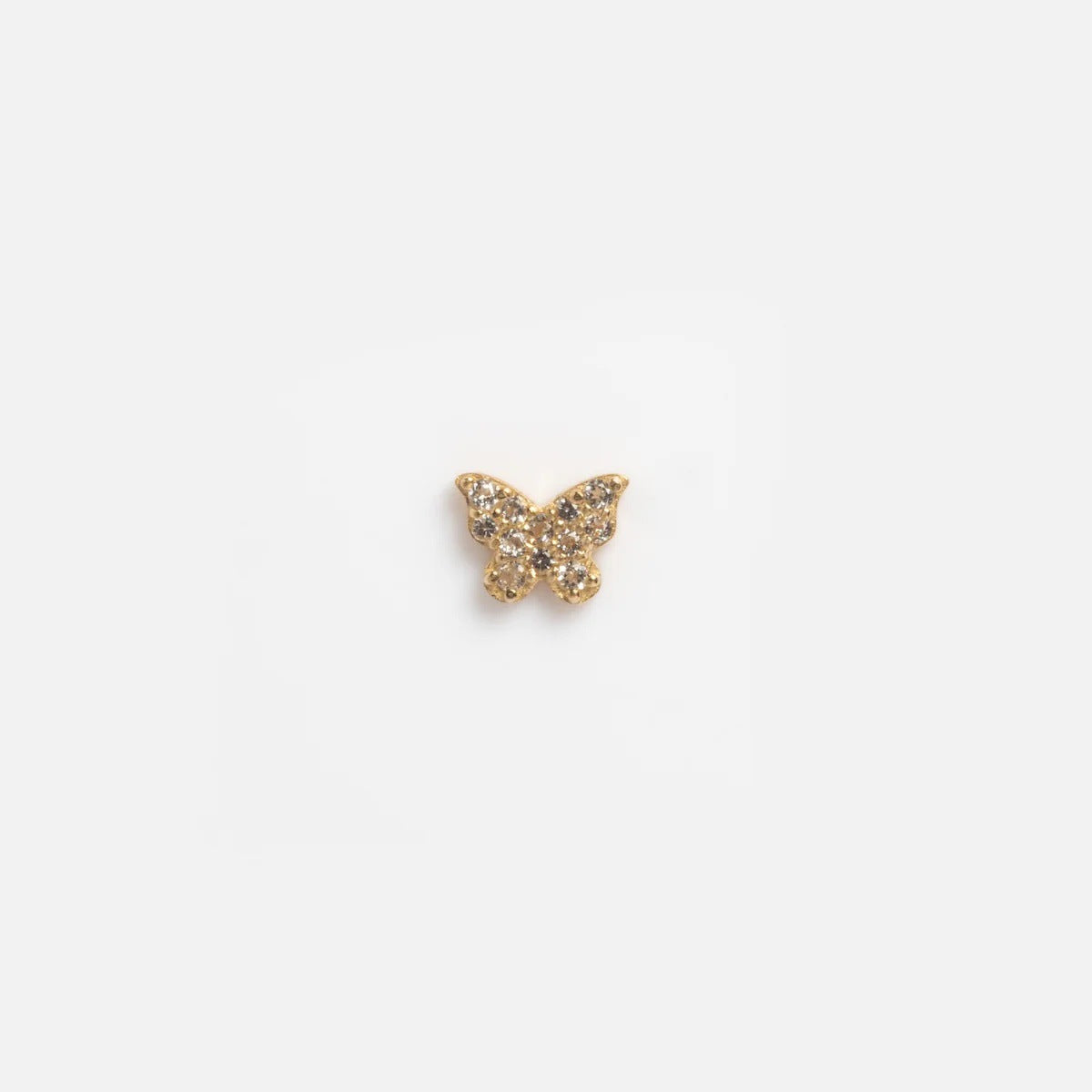 Gold Butterfly floating charm for a Remember locket by Coeur Ailleurs.