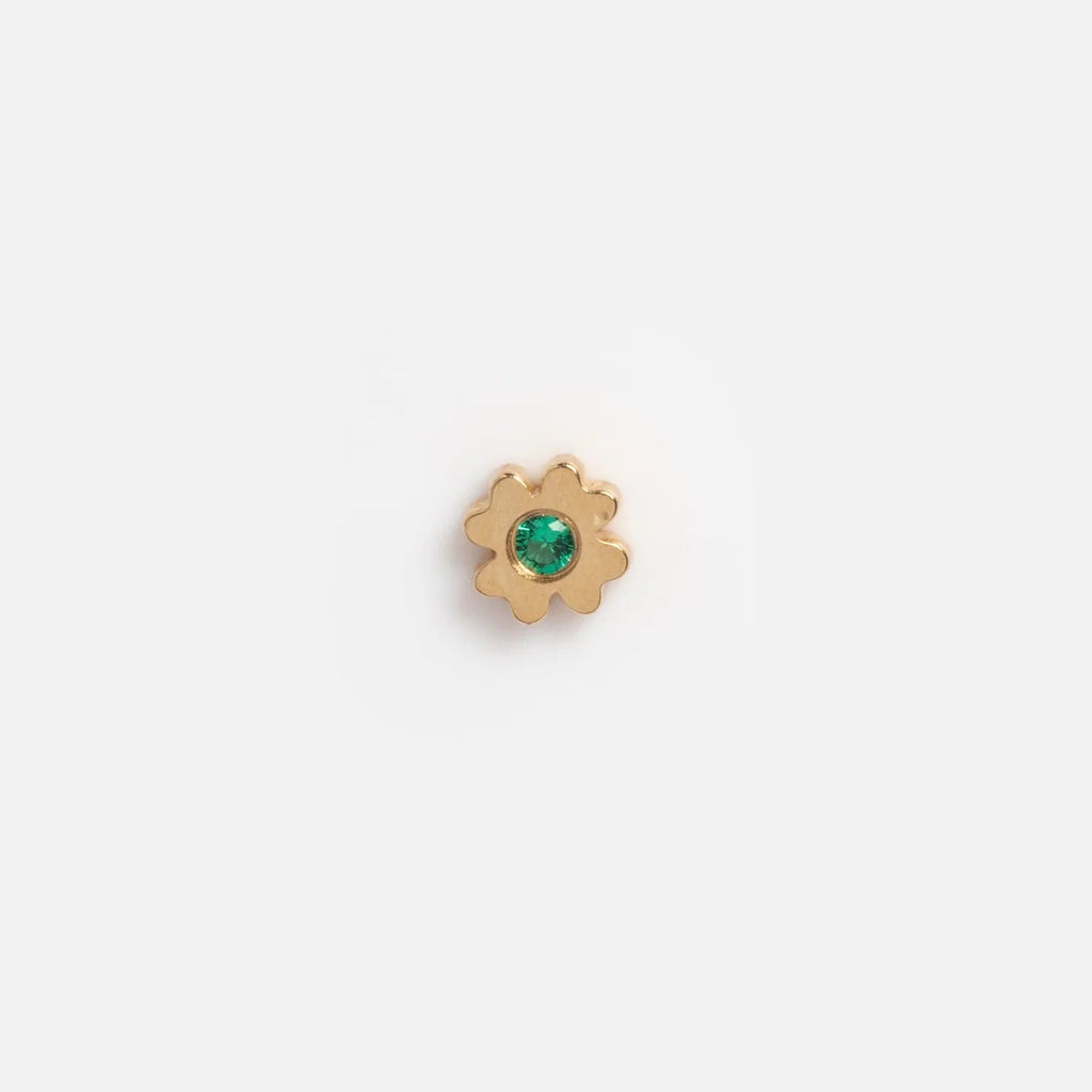 Lucky Clover floating charm for a Remember locket by Coeur Ailleurs.