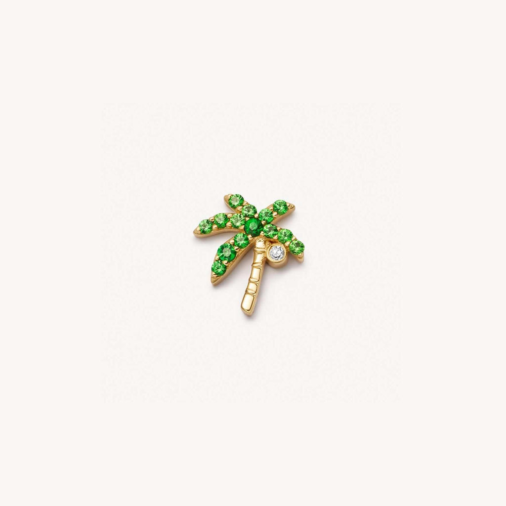Palm Tree floating charm for a Remember locket by Coeur Ailleurs.
