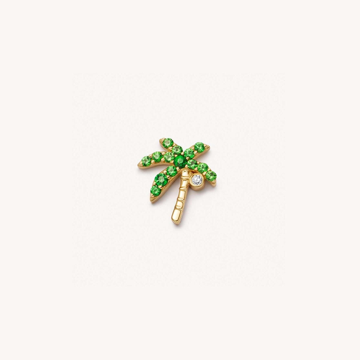 Palm Tree floating charm for a Remember locket by Coeur Ailleurs.
