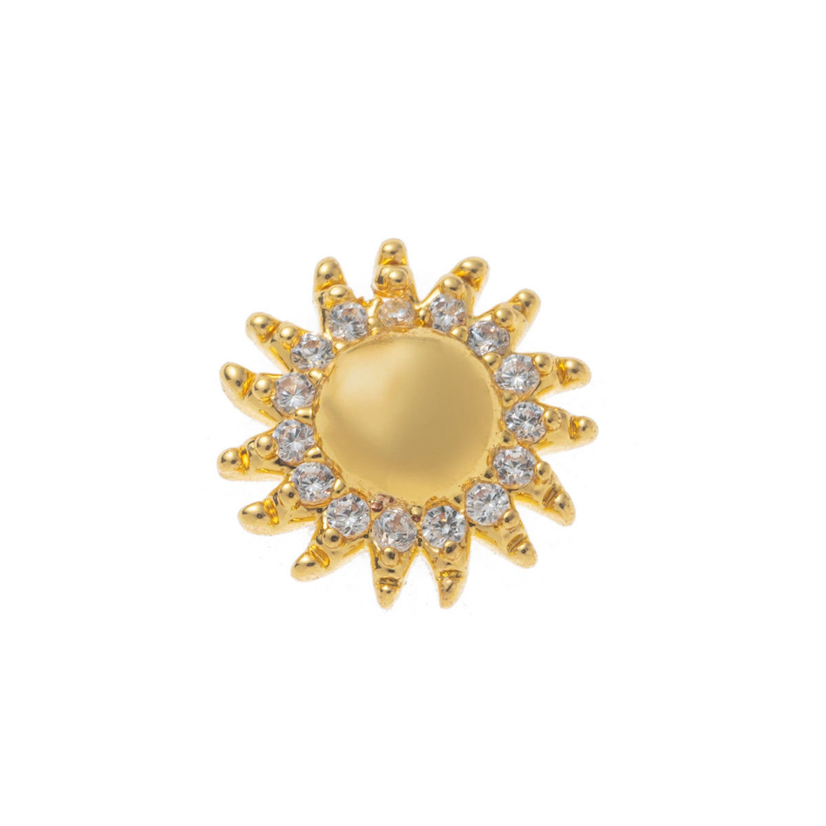 Pearl Sun floating charm for a Remember locket by Coeur Ailleurs.