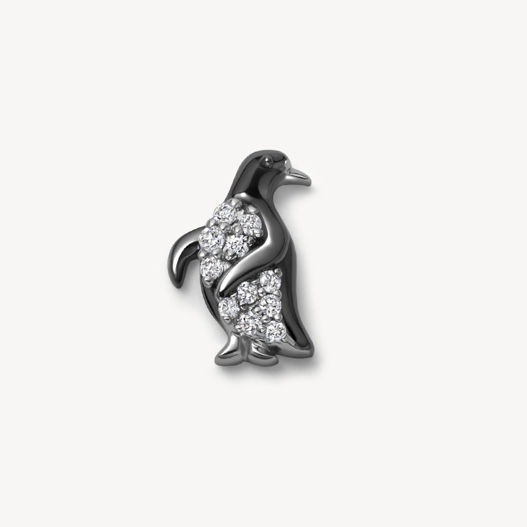 Penguin floating charm for a Remember locket by Coeur Ailleurs.