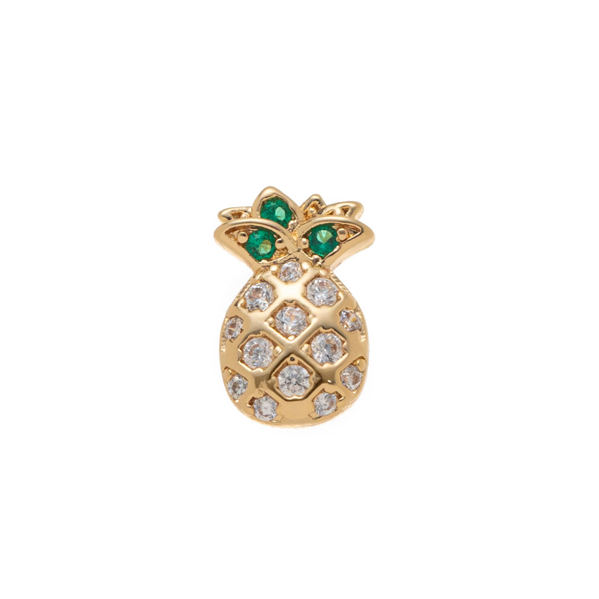 Pineapple floating charm for a Remember locket by Coeur Ailleurs.