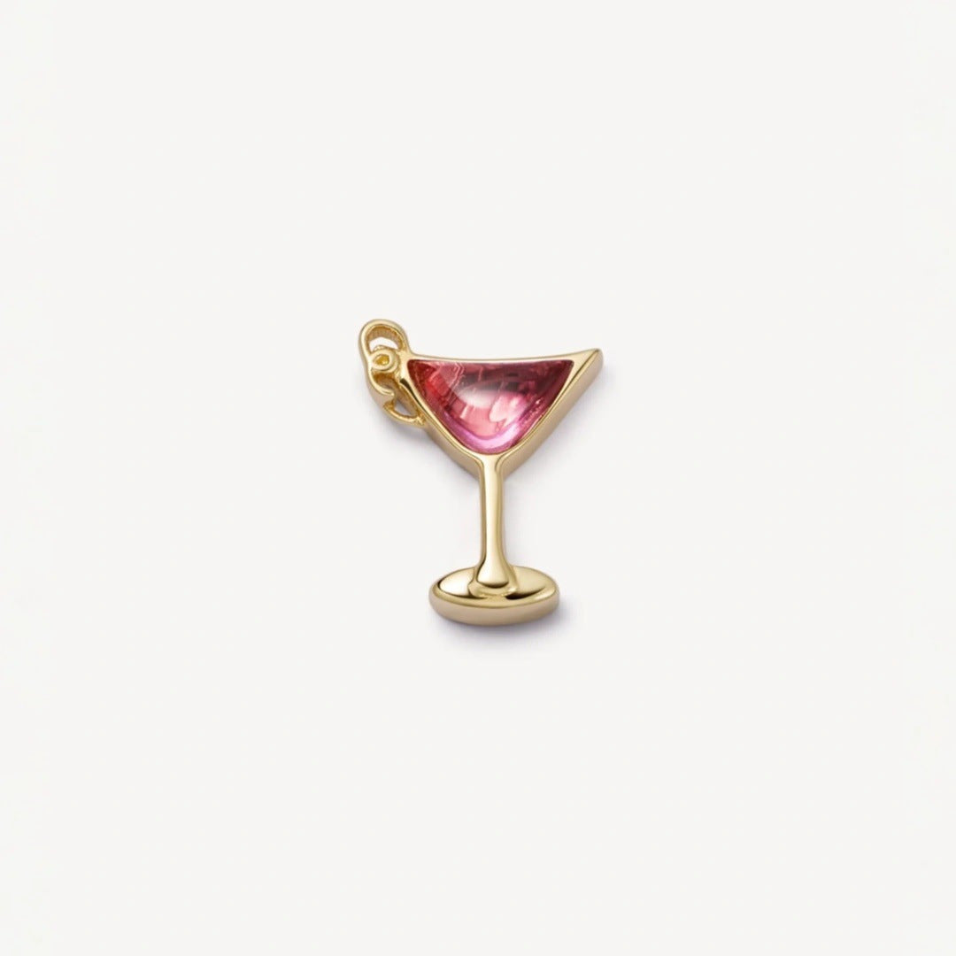 Pink Martini floating charm for a Remember locket by Coeur Ailleurs.