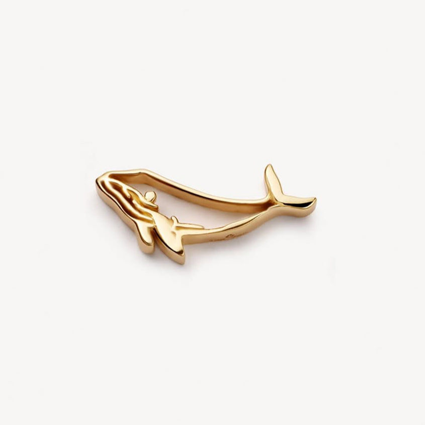 Whale floating charm for a Remember locket by Coeur Ailleurs.